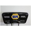 Image 2 : NAPA High-Back Round Padded Shop Stool w/Chrome 4-Leg Ring Base, 15" Dia.