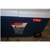 Image 2 : Rubbermaid DURAChill 75 Qt Blue Chest Cooler w/ Wheels