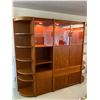 Image 2 : Large Wall Cabinet Unit w/ Multiple Compartments & Shelving, 82" Tall, 97" Overall Width