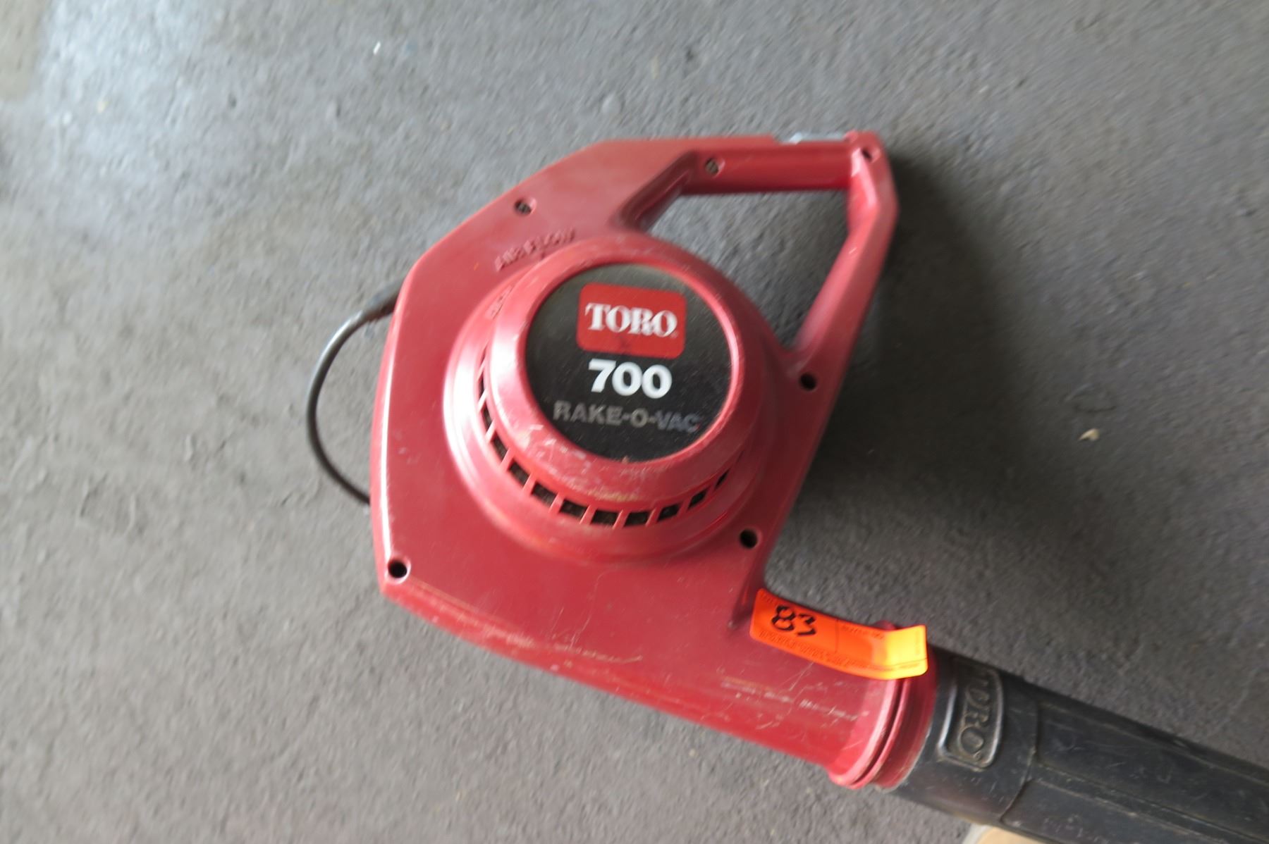 Toro 700 Rake-O-Vac Electric Handheld Blower Vacuum