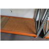 Image 2 : Adjustable Orange Metal Warehouse Pallet Rack Shelving 78" W, 36"D, 48"H