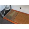 Image 3 : Adjustable Orange Metal Warehouse Pallet Rack Shelving 78" W, 36"D, 48"H