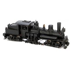 O Gauge KTM 3 rail Heisler. Painted black