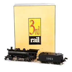 O Gauge Sunset Third Rail Brass Santa Fe 2-8-0