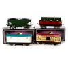 Image 1 : Standard Gauge (4) MTH Tinplate Traditions Freight Cars with Original Boxes
