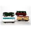 Image 2 : Standard Gauge (4) MTH Tinplate Traditions Freight Cars with Original Boxes
