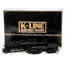 O Gauge K-Line K3388-2488IC Southern Pacific 4-6-2 Locomotive and Tender