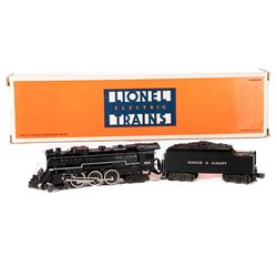 O Gauge Lionel B & A Hudson and Tender with Railsounds