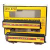 Image 1 : O Gauge MTH Rail King Union Pacific Streamline 2 car set with Diner and Combine