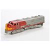Image 4 : O Gauge Marx Plastic Santa Fe 1095 A-B-A, A-A, Rock Island 99 A-B, and UP 1998 Switcher