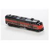 Image 7 : O Gauge Marx Plastic Santa Fe 1095 A-B-A, A-A, Rock Island 99 A-B, and UP 1998 Switcher