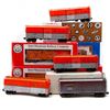 Image 1 : O Gauge (5) Atlas, (3) InterMountain rolling stock and Red Caboose GP9 locomotive