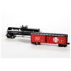 Image 2 : O Gauge Lionel (7) Santa Fe and (2) US Army Freight Cars