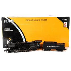 O Gauge K-Line NYC Mikado No 1838 and Tender