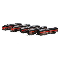 O Gauge Marx Lehigh Valley (2) A Units and (3) B Units