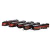 Image 1 : O Gauge Marx Lehigh Valley (2) A Units and (3) B Units