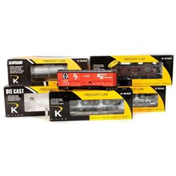 O Gauge (5) K-Line Freight Cars