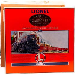 O Gauge Lionel 6-11838 Warhorse AT&SF Hudson Freight Set in original box and shipping box