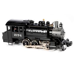 O Gauge Lionel 6-28624 Santa Fe 0-6-0T Docksider
