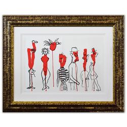 Alexander Calder- Lithograph "DLM156 - Gueules degoulinantes"