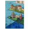 Image 1 : Alex Zwarenstein, "Coastal Diagonal" Original Oil Painting on Canvas, Hand Signed with Certificate o