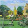 Image 2 : Alex Zwarenstein, "Mother and Child" Original Oil Painting on Canvas, Hand Signed with Certificate o