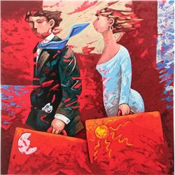 Giampaolo Talani "PARTENZE" Original Serigraph