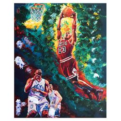 Dimitry Turchinsky- Mixed Media "Michael Jordan Dunks"