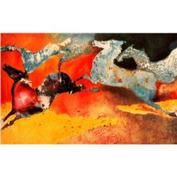 Edwin Salomon- Original Serigraph "Summer Dance"