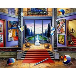 Alexander Astahov- Original Giclee on Canvas "Red Carpet"