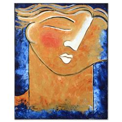 Gaylord Soli - Original Mixed Media Acrylic Painting on Gallery Wrapped Canvas, Hand Signed and Titl