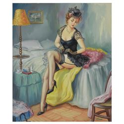 Taras Sidan- Original Oil on Canvas "Nathalie"