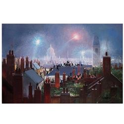 Peter Ellenshaw (1913-2007), "Sweeps Dance (DELUXE)" Limited Edition Giclee on Canvas from Disney Fi