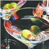 Image 2 : Nobu Haihara, "Martini Toast" Limited Edition Canvas, Signed and with COA.