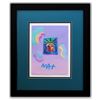 Image 1 : Peter Max- Original Mixed Media "Liberty Head II Ver. I #214"