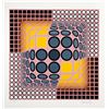 Image 1 : Victor Vasarely- Original Serigraph "Pink Composition"
