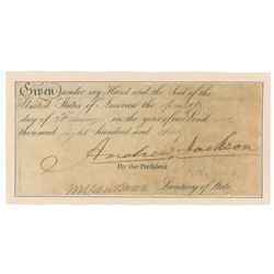 Andrew Jackson and Martin van Buren