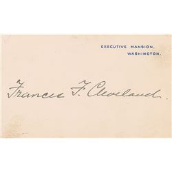 Grover and Frances Cleveland