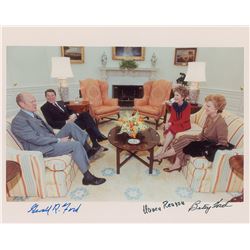 Gerald and Betty Ford and Nancy Reagan