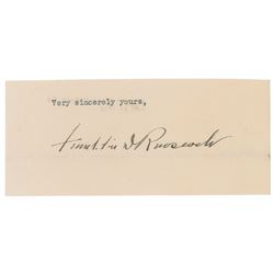 Franklin D. Roosevelt