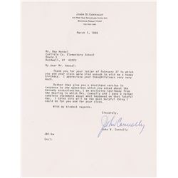 Kennedy Assassination: John Connally