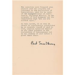 Carl Sandburg