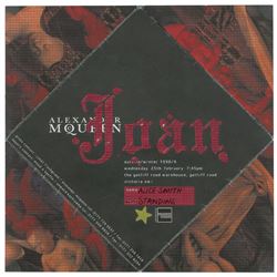 Alexander McQueen: 'Joan' Invitation