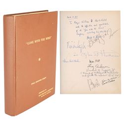 Gone With the Wind: Mayor William Hartsfield's Cast-Signed Script