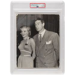 Marilyn Monroe and Joe DiMaggio Original 'Type 1' Photograph