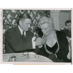 Marilyn Monroe and Laurence Olivier