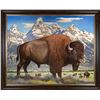 Image 2 : Bison Below the Tetons by Gary Ernest Smith (1942- )