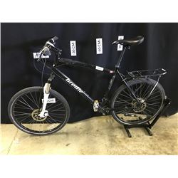 BLACK BRODIE FURY, 21 SPEED, 88CM STANDOVER HEIGHT, DISC BRAKES MOUNTAIN BIKE