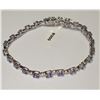 Image 2 : SILVER 23 TANZANITE (5.75CT) BRACELET 7.5"