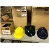 Image 1 : LARGE LOT OF CONSTRUCTION HELMETS AND FACE SHIELDS